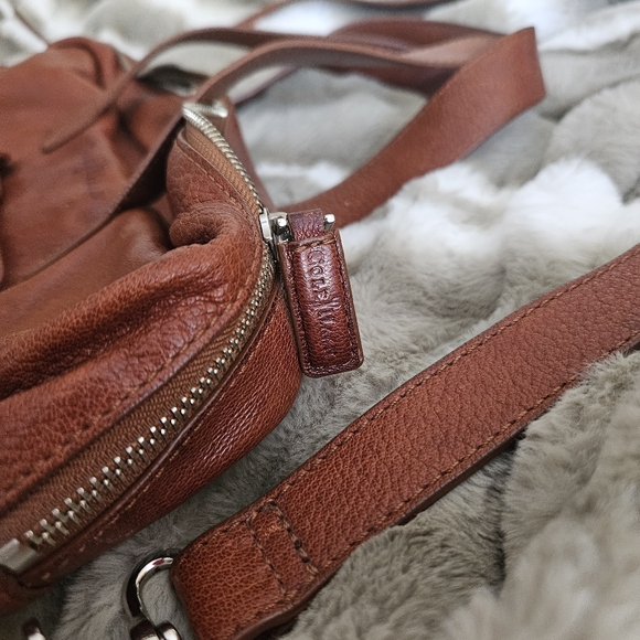Cole Haan Leather Satchel Bag - Picture 7 of 12